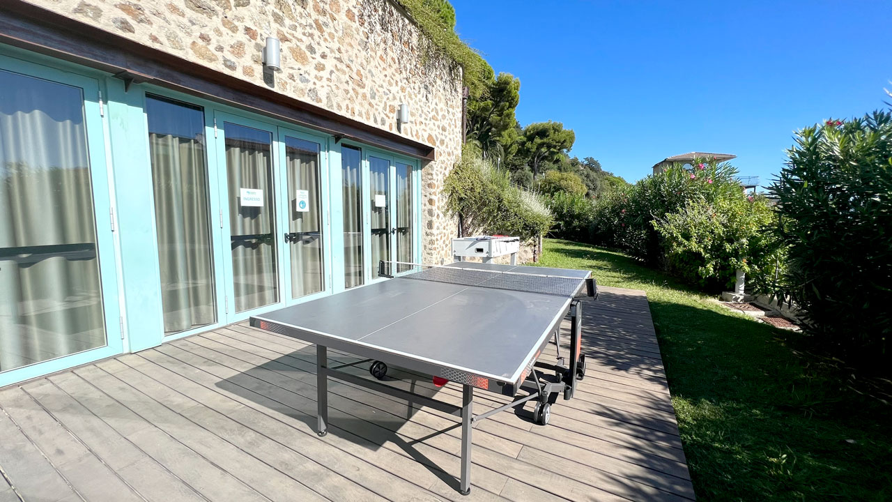 ping pong and table football